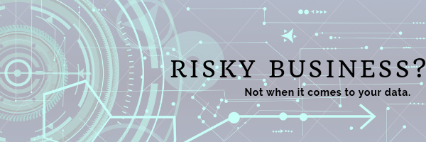 Risky Business? Not When It Comes To Your Data.